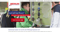 Desktop Screenshot of merkuri-gmbh.de