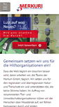 Mobile Screenshot of merkuri-gmbh.de